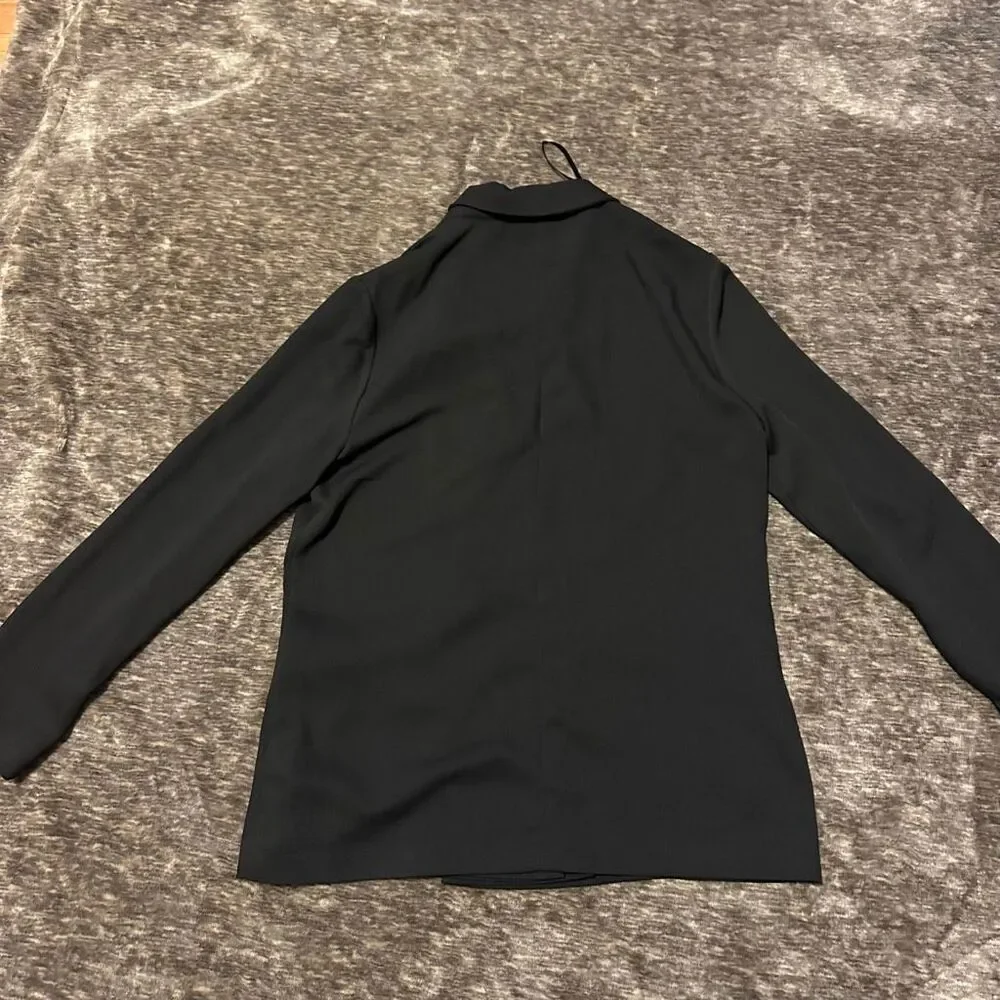 Top Shop Blazer Black | Women Size 8 - Picture 4 of 10